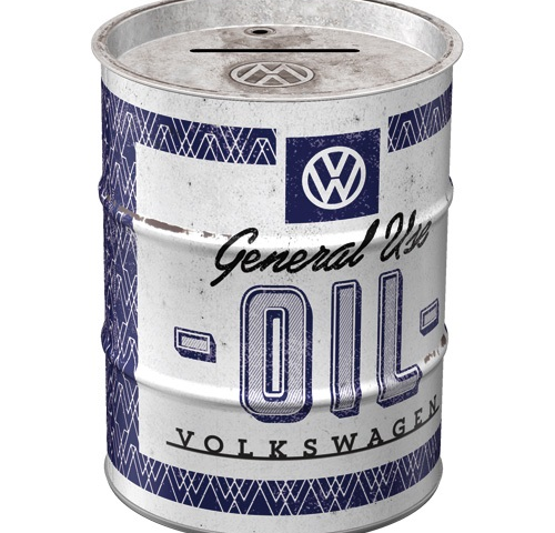 Money Box Oil Barrel VW